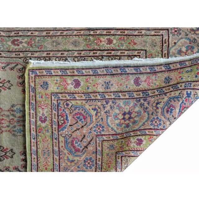 Vintage Turkish Prayer Rug For Sale - Image 9 of 11