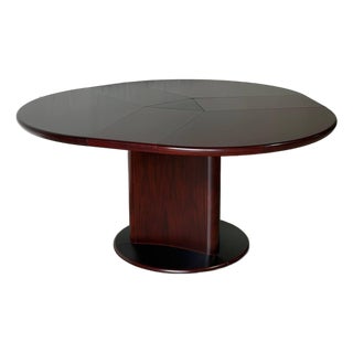 Skovby Rosewood Sm33 Extendable Dining Table Danish Mid-Century Modern 1980s For Sale