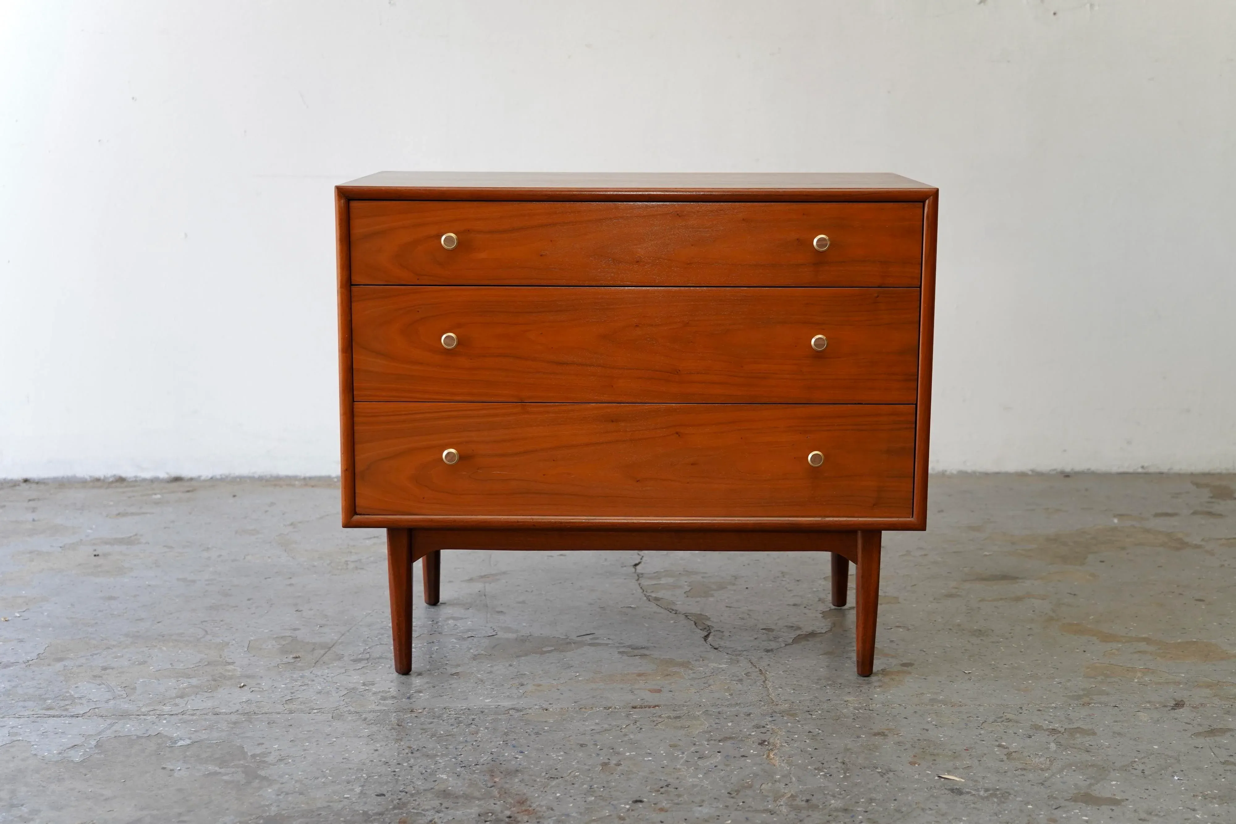 1960s Kipp Stewart for Drexel Declaration Mid Century Walnut Chest
