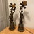 Late 19th-Century French Nouveau Arts Sciences Cast Spelter Figural Lamps - Set of 2 For Sale - Image 12 of 12