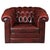 Chesterfield Club Chair in Bordeaux Red Leather, England For Sale - Image 16 of 16