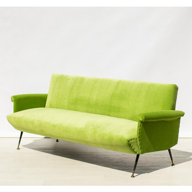 Vintage Velvet Sofa, 1970s For Sale - Image 17 of 18