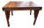 Antique Oak Jacobean Revival Dining Table | Carved English Farmhouse Table For Sale