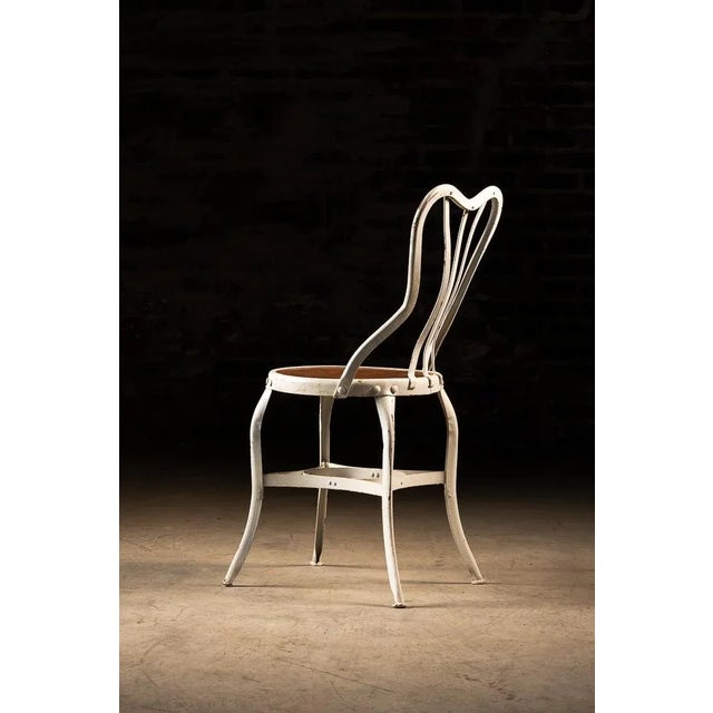 Mid-Century Modern Vintage Toledo Soda Fountain Stool For Sale - Image 3 of 6