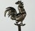 Antique French Silver Plate Cockerel Skewer: Victorian Rooster Hatelet For Sale - Image 4 of 10
