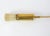 Antique telescopic brass fireplace brush / broom made in England by Benton & Stone. This brush has a long skinner handle,...