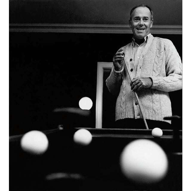 Henry Fonda Billiards Photograph For Sale