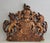 British Royal Coat of Arms Wall Plaque This Is a Large Scale Piece The composite of resin construction plaque is a vintage...