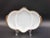 Vintage Fire King Milk Glass Divided Relish Dish with Gold Trim. In Good condition with no chips, cracks or breaks. Gold...