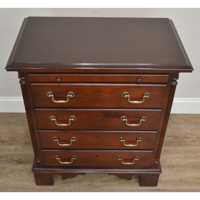 Sumter Cherry Traditional 4 Drawer Chest Nightstand Chairish