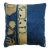 Zabihi Collection Blue Chinese Rug Pillow For Sale
