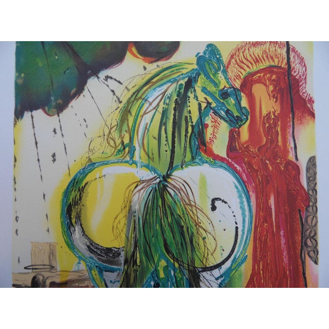 Salvador DALI (1904-1989) (After) The Centurion Color lithograph Signed in the plate On Arches vellum, 36 x 56 cm...