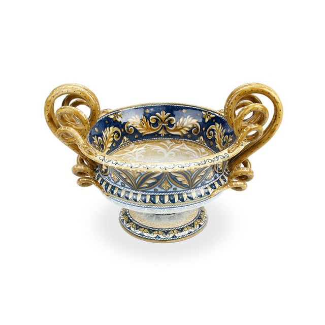 Contemporary Golden Yellow Giglio Vase by deBlona For Sale - Image 3 of 12