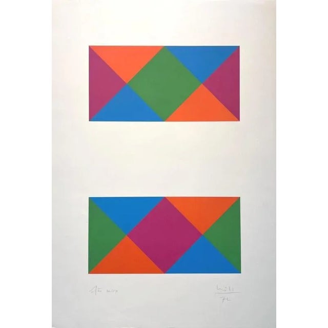 Bill Max, Untitled, 1972, Silkscreen For Sale - Image 9 of 9
