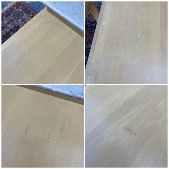 1990s Ethan Allen American Dimensions Contemporary Maple 1 Drawer Side Tables - a Pair (15-8303) For Sale - Image 11 of 12