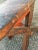 Reclaimed Teak Wood End Table From Antique Vessel For Sale - Image 10 of 13