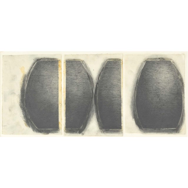 Joseph Lawrence Gardella (American, XX-XXI), Four Untitled (Geometric Compositions), Graphite on Paper, unsigned, estate...