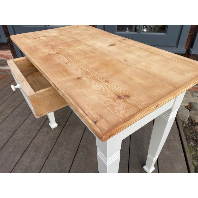 Antique Table in Fir, 1890s For Sale - Image 12 of 18