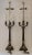 This Louis Philippe set of 19th century bronze, French, Empire Revival table lamps began their life as candelabra and at...