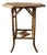 19th Century Aesthetic Movement Bamboo Side Table With Octagonal Top For Sale