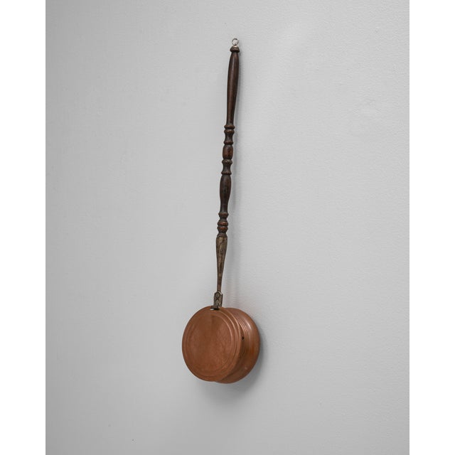19th Century French Copper Bed Warmer For Sale - Image 4 of 18
