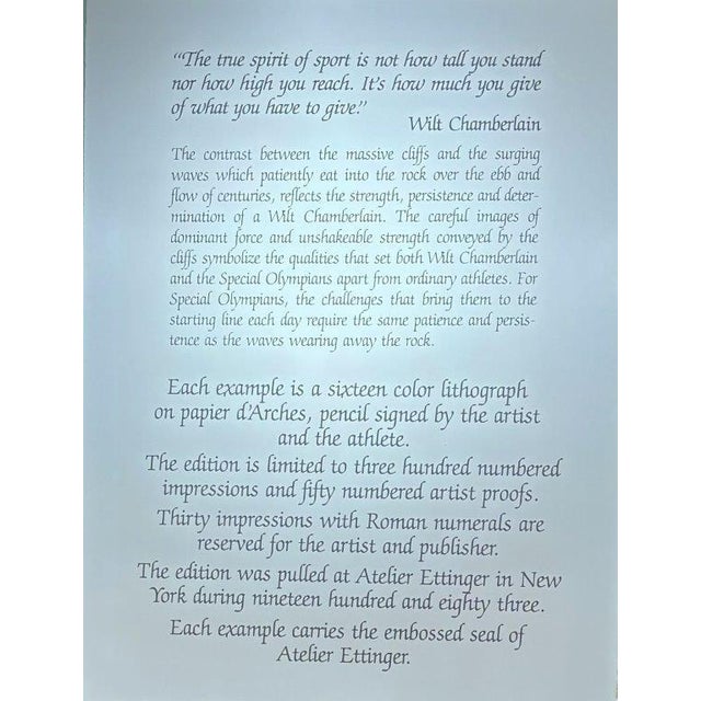 1980s 1980s Robert Peak "Spirit of Sport" Ap 15/50 Signed and Numbered Artist Proof - Set of 6 For Sale - Image 5 of 16