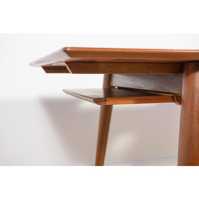 Mid-Century Walnut Extendable Dining Table, Denmark, 1960s For Sale - Image 18 of 18