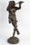 Large bronze sculpture by e. Piron, *the piper*, in patinated bronze, circa 1900. Patinated bronze sculpture depicting a...