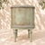 Early 20th Century Louis XVI Style Almond Green Bedside Tables, Set of 2 For Sale - Image 5 of 6