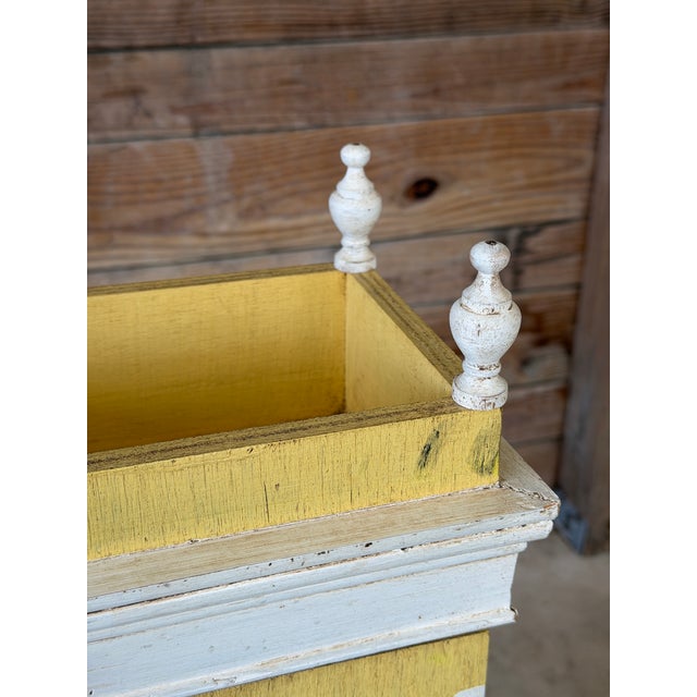 Vintage Trompe L’Oeil Folk Art “Charleston House” Cabinet by David Thompson For Sale In Naples, FL - Image 6 of 12