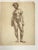1940s Vintage B. Hinshaw Pencil Drawing of a Black Female Nude Study 1940s For Sale - Image 5 of 7