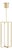 Visual Comfort Modern Kenway 18 Pendant LED Natural Brass For Sale