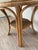 This is a beautifully constructed bamboo and rattan side table in excellent condition. A very sturdy and charming piece...