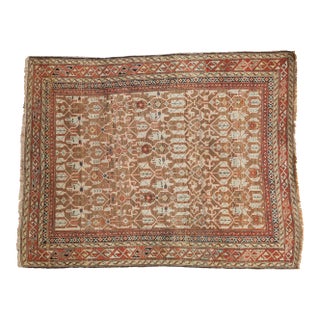 Antique Caucasian Rug - 3'5" x 4'6" For Sale