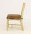 Late 20th Century Modern Green Painted Faux Bamboo Side Chair For Sale - Image 5 of 9