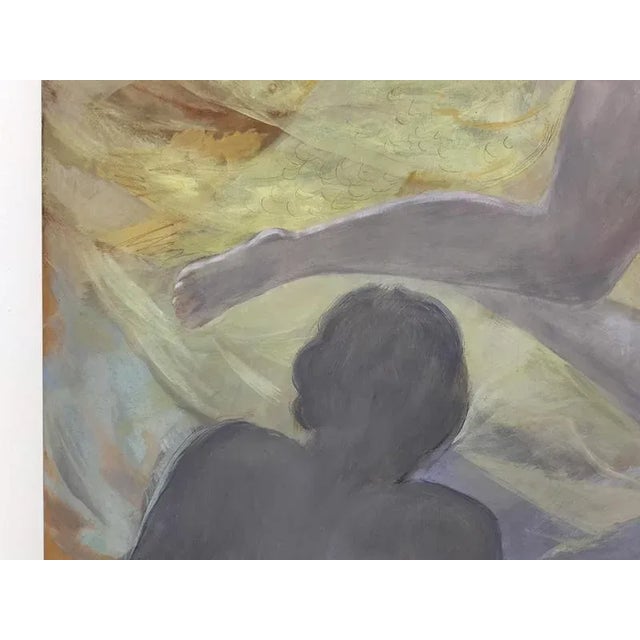 Early 21st Century Mythological Symbolic Female Figure, 2015, Oil on Canvas For Sale - Image 5 of 10