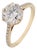 Gia 2.56 Carat Round Brilliant Cut Diamond 18k Yellow Gold Engagement Ring, Size 6.5 For Sale