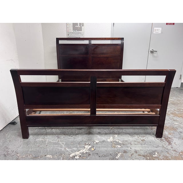 Queen Size by Design Modern Sleigh Bed Frame Chairish