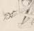 Seymour Lipton Sculpture Study Sketch Ink on Paper For Sale - Image 4 of 5