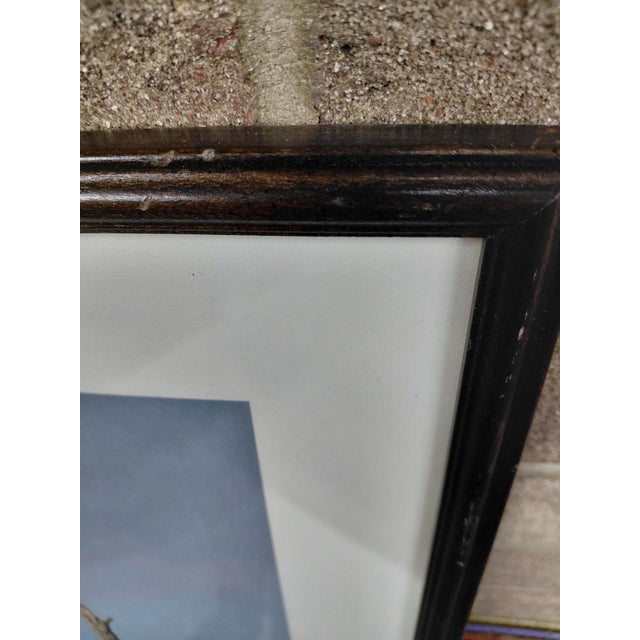 Framed Print of Richard W Plasschaert's "Great Blue Heron" Numbered 158/750 For Sale - Image 10 of 11