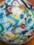 Vintage - Mid Century Murano Millefiori Art Glass Paperweight in Aqua and Jewel Tones For Sale In New Orleans - Image 6 of 9