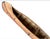 Brown Large 1940 Vintage Birch Bark Model Canoe For Sale - Image 8 of 11