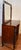 1890s Antique American Empire Book-Match Crotch Mahogany Dresser & Mirror Set For Sale - Image 15 of 18