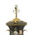 Art Deco Contemporary Handcrafted Wrought Iron Table Lamp in the Style of Chelsea House. For Sale - Image 3 of 10