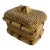 Faux Bamboo Ceramic Box For Sale