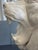1970s Vintage Blanc De Chine Large Ceramic Lion Statue For Sale - Image 9 of 12