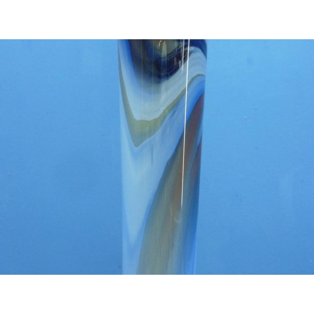 1970s Hand Blown Glass Vase from Obersdorfer Glashütte, 1970s For Sale - Image 5 of 9