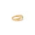Not Yet Made - Made To Order Artistic Style Chunky Emerald & Diamond 18k Gold Statement Ring Size 6.5 For Sale - Image 5 of 12