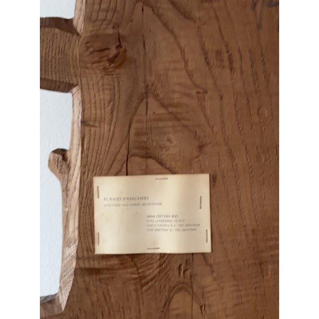 Flavio Pancheri, Italian Nativity Relief, 1970s, Chestnut For Sale - Image 6 of 18