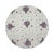 2020s Pistils Small Bouquet Vegan Leather Round Pebble Placemat, Set of 4 For Sale - Image 5 of 5